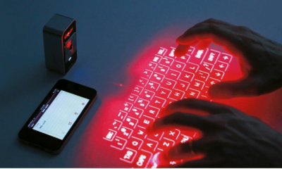 Teclado Virtual com Projeção a Laser - Conheça Essa Tecnologia