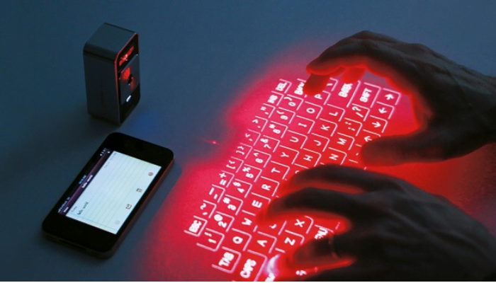 Teclado Virtual com Projeção a Laser - Conheça Essa Tecnologia