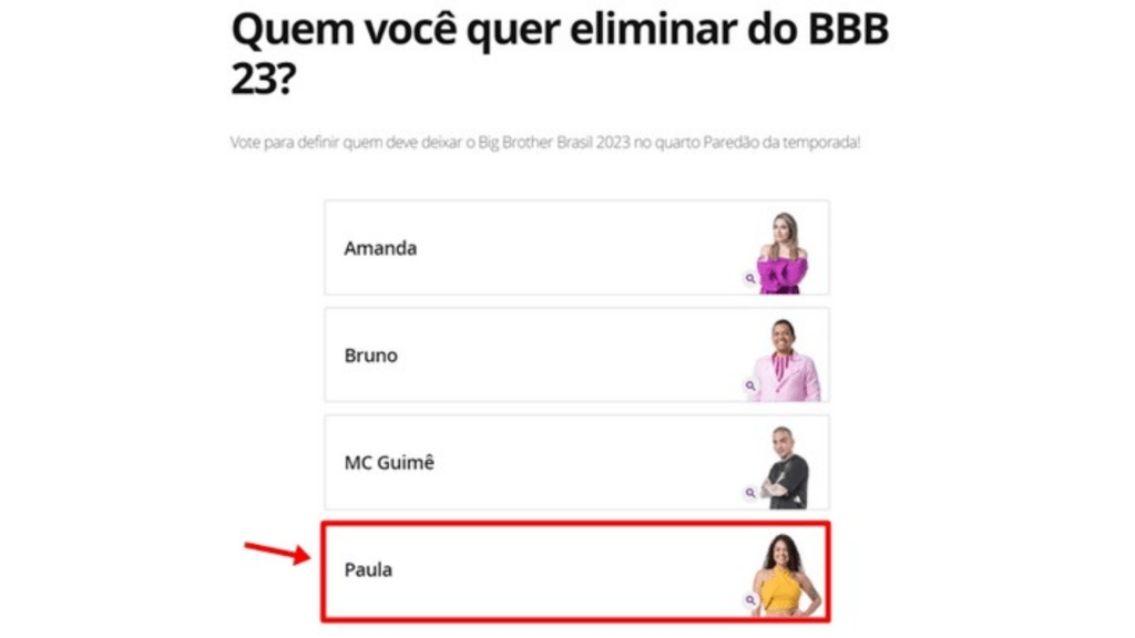 Votação BBB 23 – Como Votar Para Eliminar os Participantes